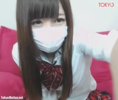 美少女JKが制服を脱いでM字や四つん這いでパイパンオマンコ食い込ませエロ過ぎ