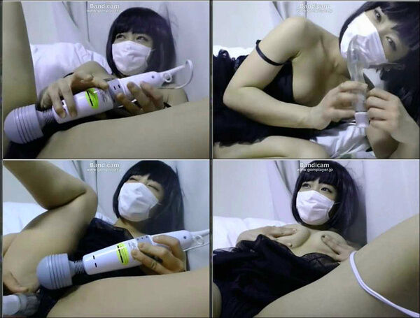オナニー大好き発情美少女が電マ・ディルドオナニー！